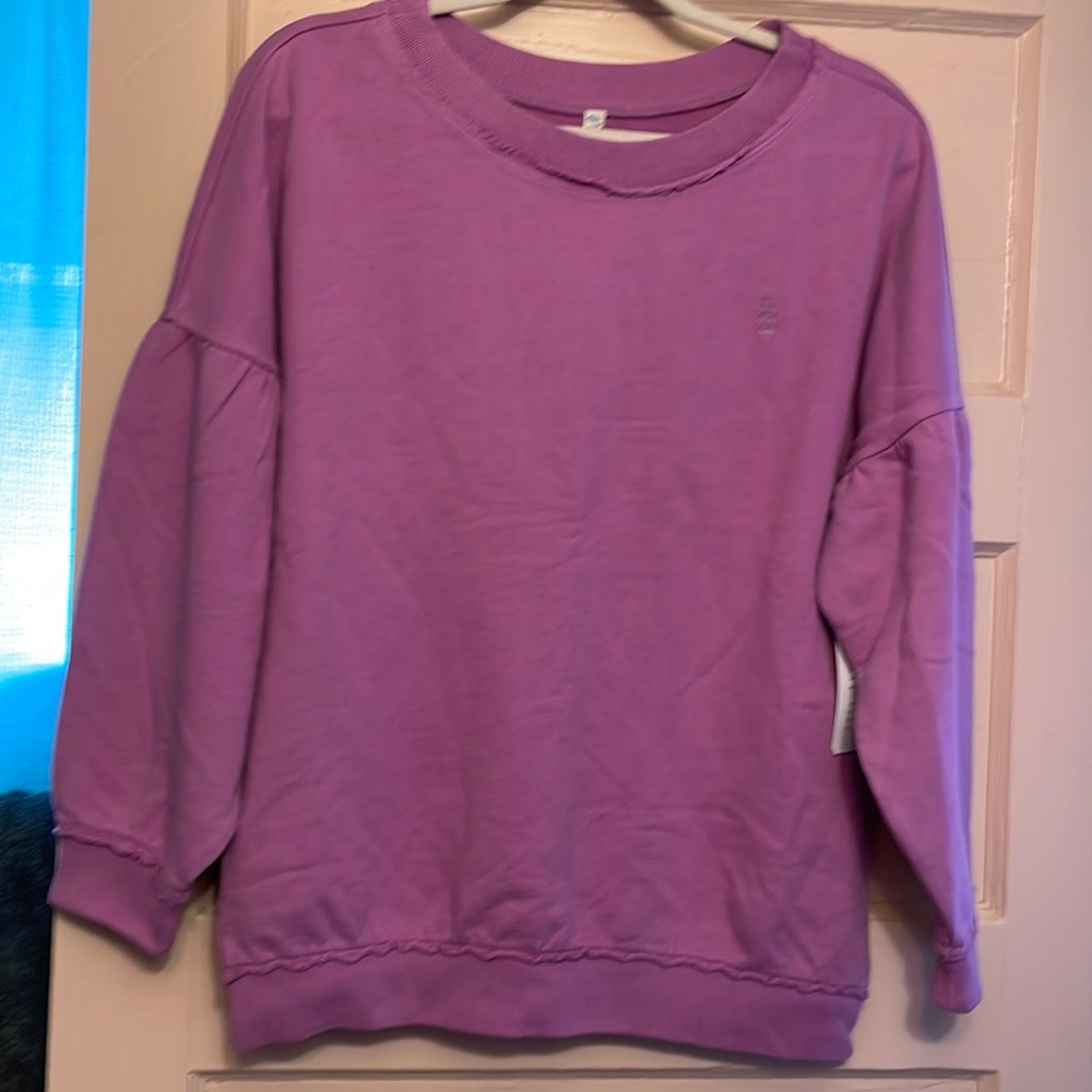 Free People Make It Count Sweatshirt Size XS NWT